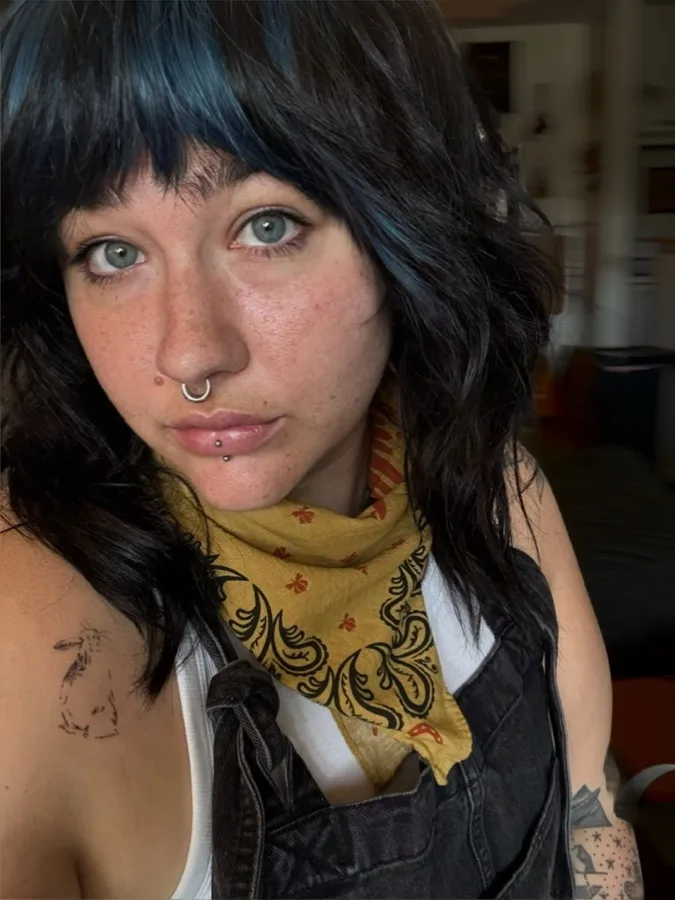 Portrait of Devon Williams, hairstylist at Lucky Hare Salon